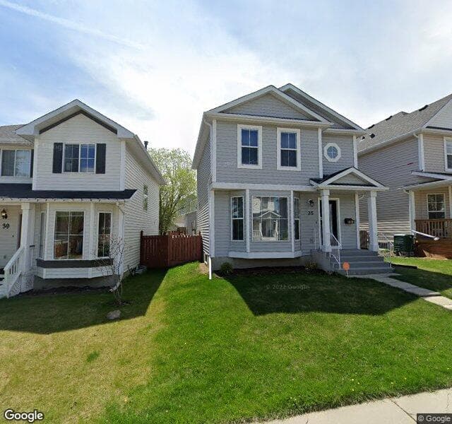 Street view of 35 Tuscany Valley Road NW, Calgary