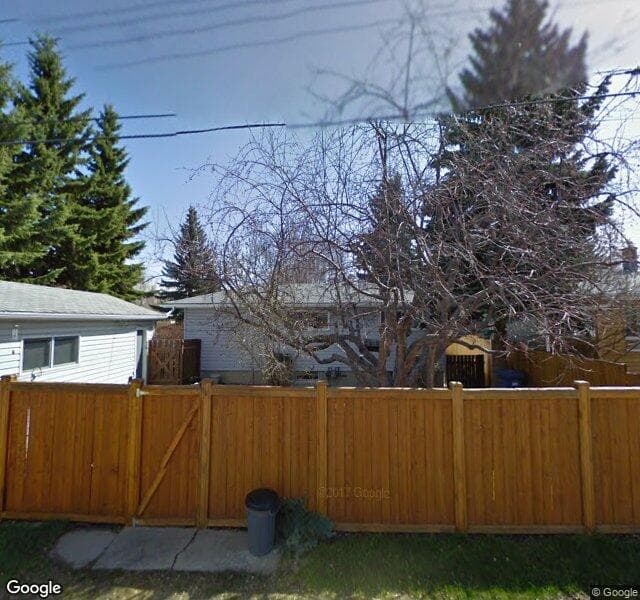 Street view of 38 Hallmark Place SW, Calgary