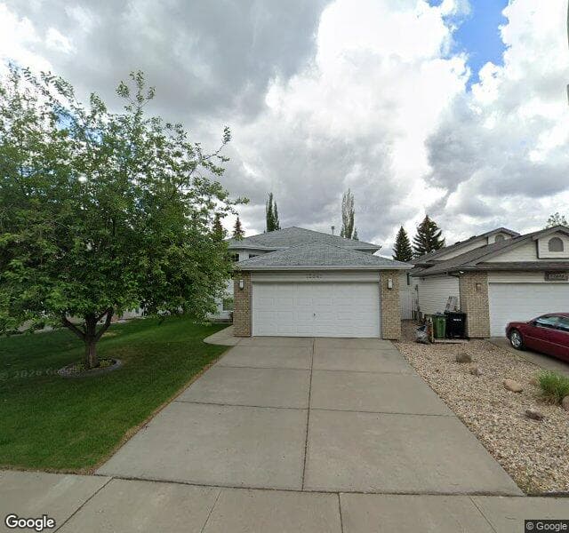 Street view of 12841 160 Avenue NW, Edmonton