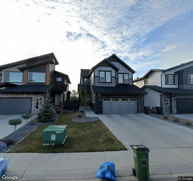 Street view of 2927 158 Street SW, Edmonton