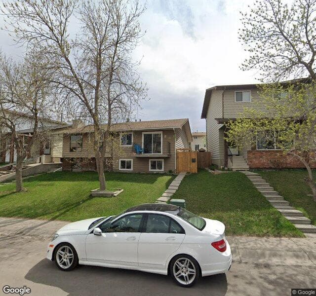 Street view of 61 Beacham Way NW, Calgary