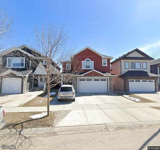 Street view of 8218 Saddlebrook Drive NE, Calgary