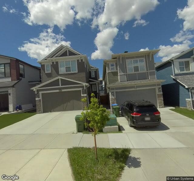 Street view of 624 Livingston Way NE, Calgary