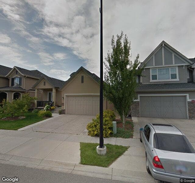 Street view of 137 Elgin Estates Park SE, Calgary