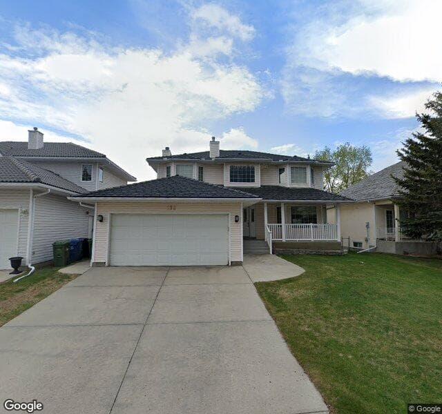 Street view of 112 Hawkmount Heights NW, Calgary