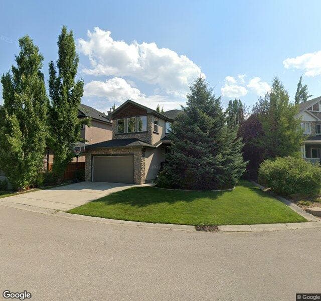 Street view of 28 Springbluff Lane SW, Calgary