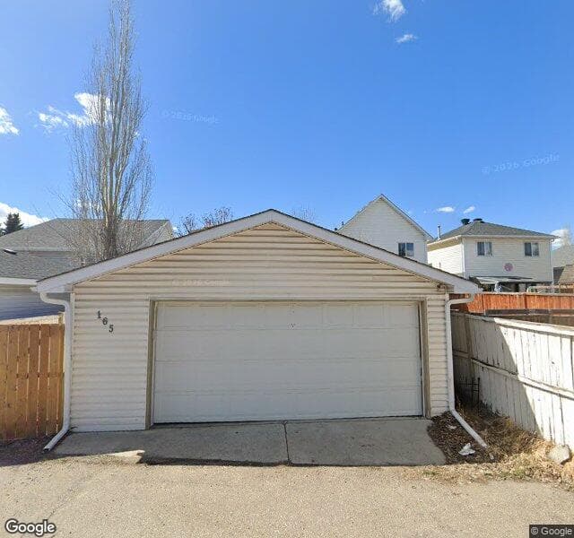 Street view of 165 Mount Lorette Place SE, Calgary