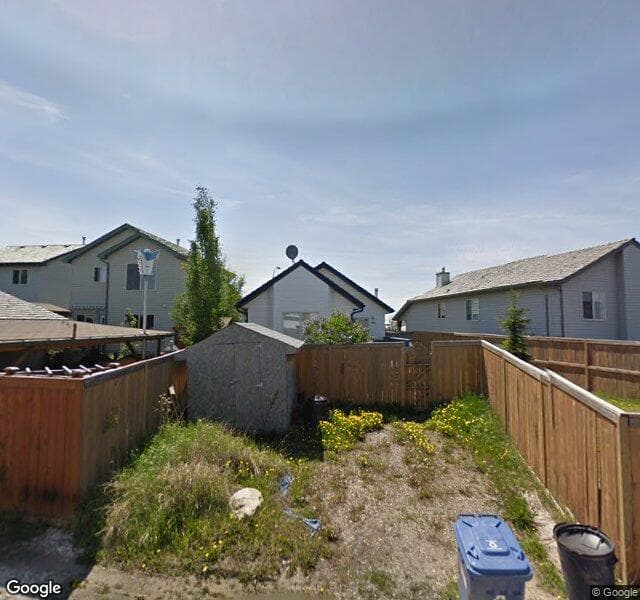 Street view of 108 Mount Aberdeen Close SE, Calgary