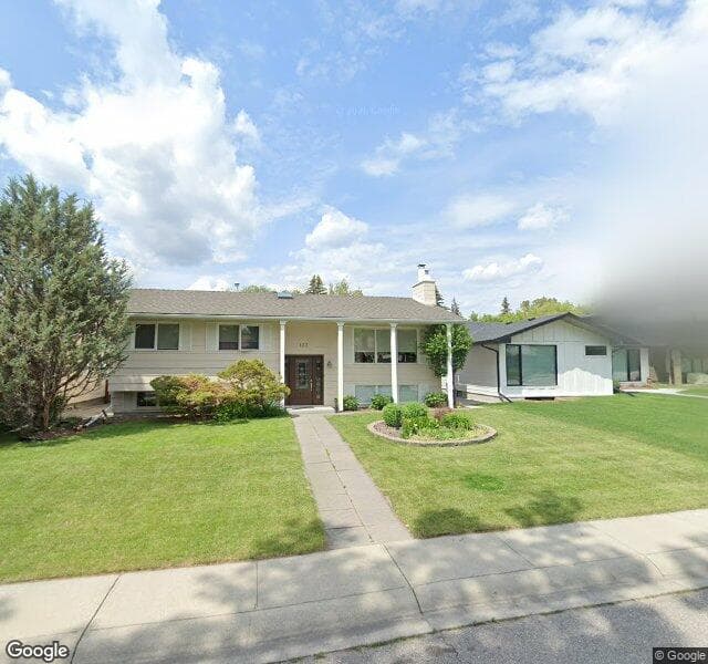 Street view of 133 Parkwood Place SE, Calgary