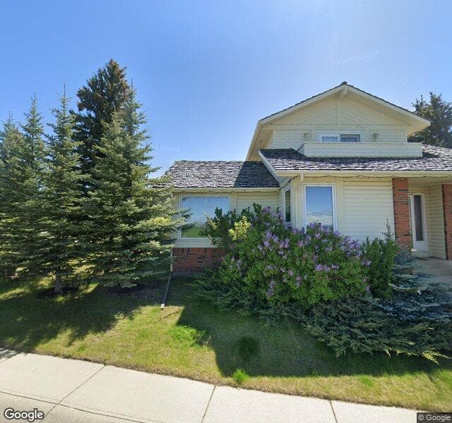 Street view of 79 Woodbrook Road SW, Calgary