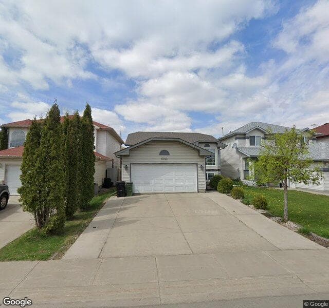 Street view of 15942 132 Street NW, Edmonton