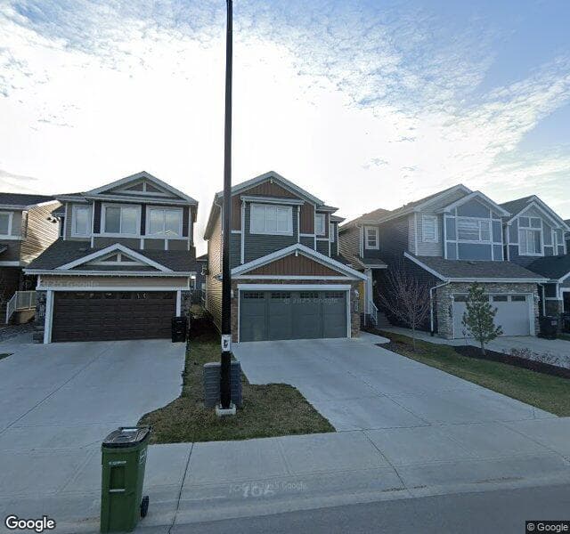Street view of 3019 166 Street SW, Edmonton