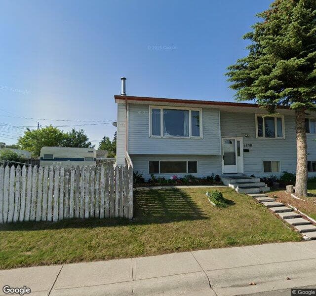 Street view of 1538 Marlyn Way NE, Calgary