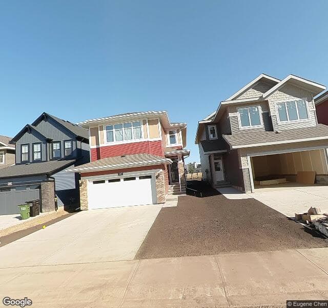 Street view of 4121 Hawthorn Court SW, Edmonton