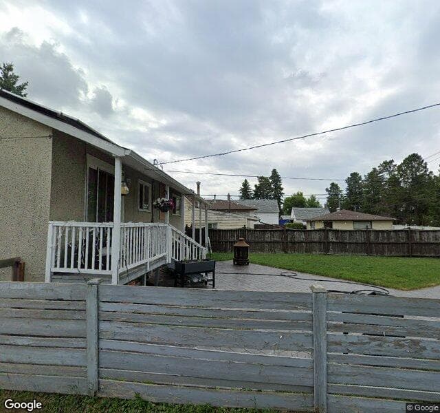 Street view of 9864 79 Street NW, Edmonton