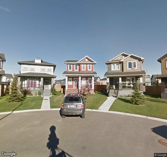 Street view of 23 Evansdale Place NW, Calgary