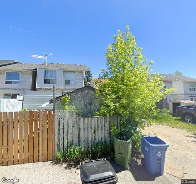 Street view of 6654 Temple Drive NE, Calgary