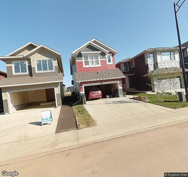 Street view of 4117 Hawthorn Court SW, Edmonton