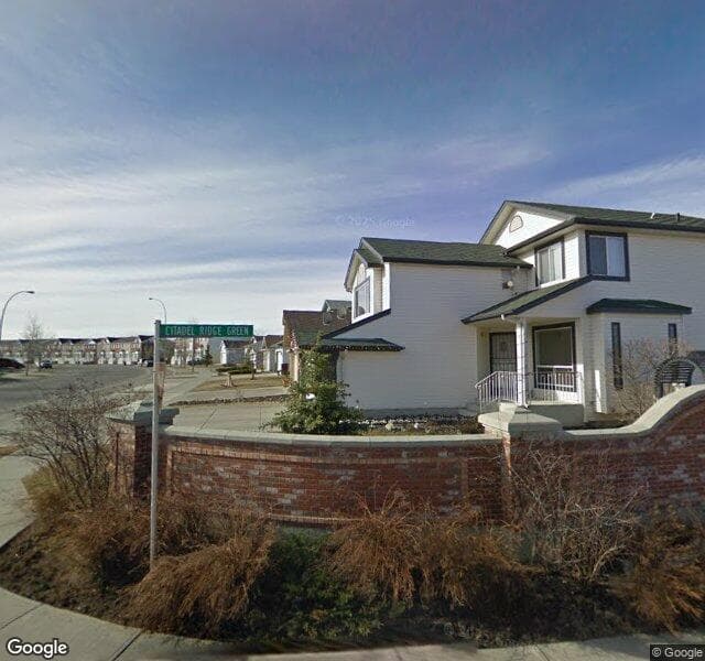 Street view of 211 Citadel Drive NW, Calgary