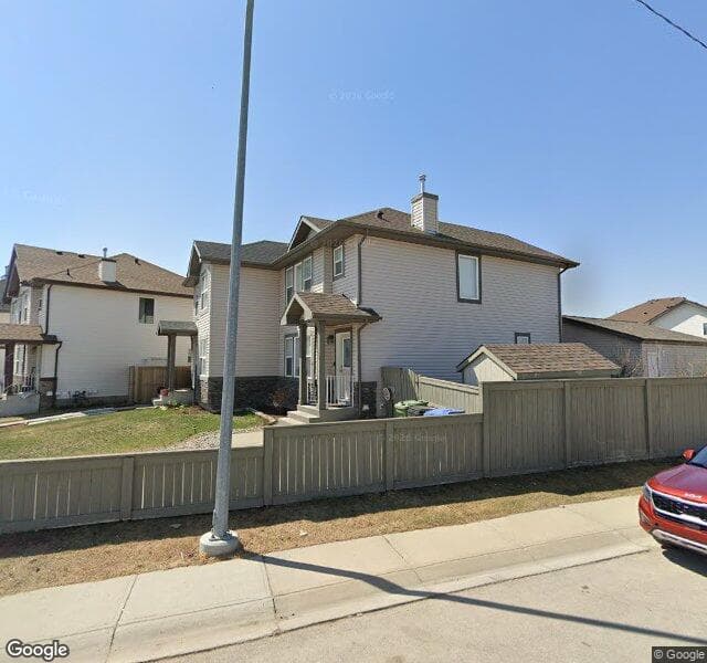 Street view of 68 Saddlebrook Common NE, Calgary