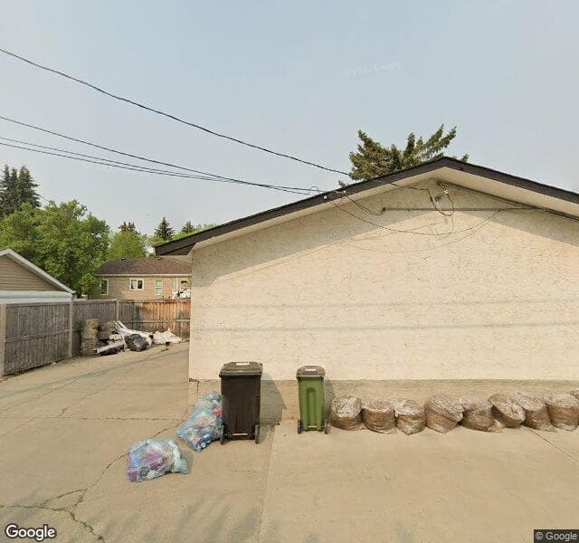 Street view of 11911 126 Street NW, Edmonton