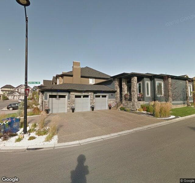 Street view of 2 Aspen Dale Court SW, Calgary