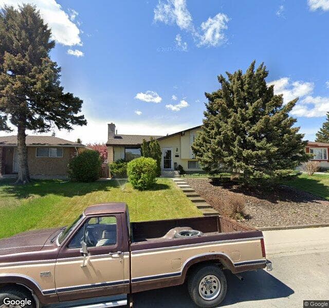 Street view of 1427 Mardale Drive NE, Calgary