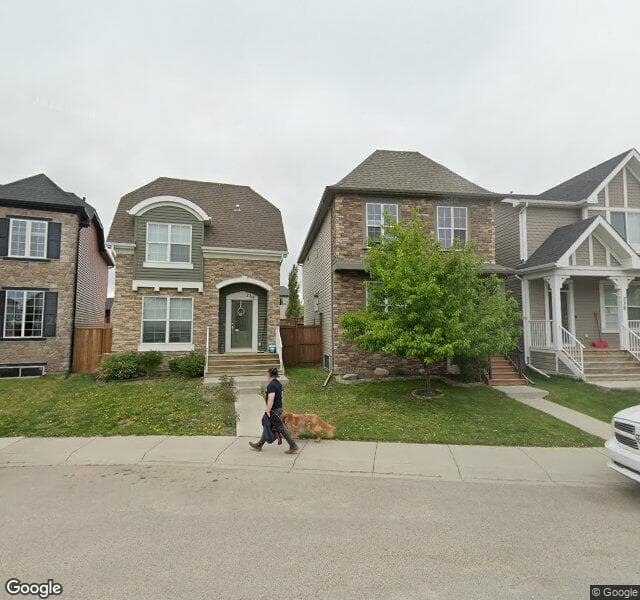 Street view of 234 Cranford Common SE, Calgary