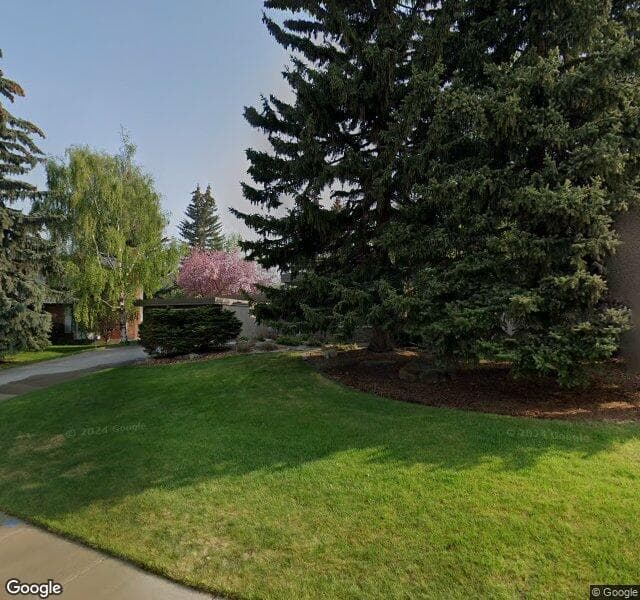 Street view of 1860 Cayuga Drive NW, Calgary