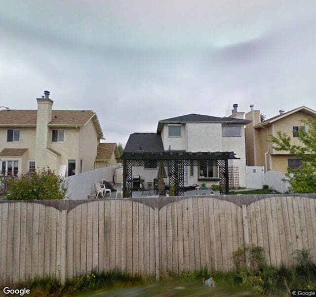 Street view of 87 Riverbend Drive SE, Calgary
