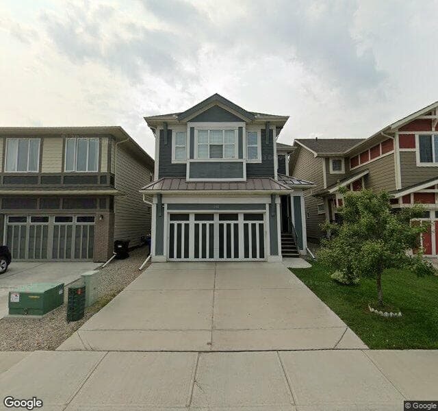 Street view of 214 Mahogany Passage SE, Calgary