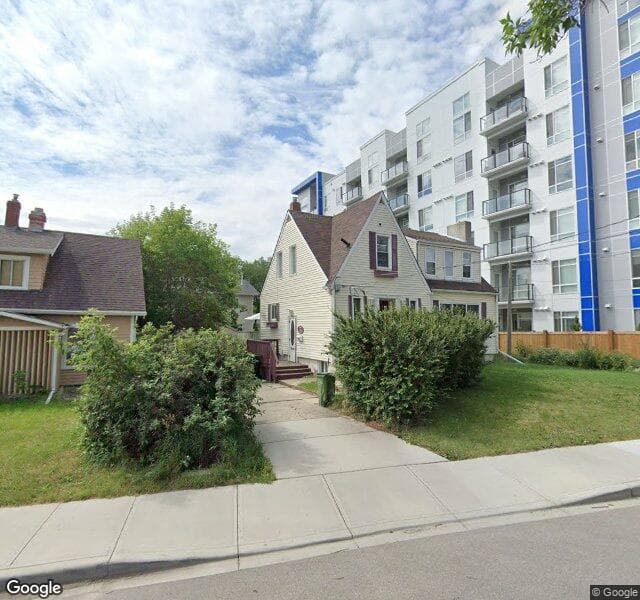 Street view of 11433 University Avenue NW, Edmonton