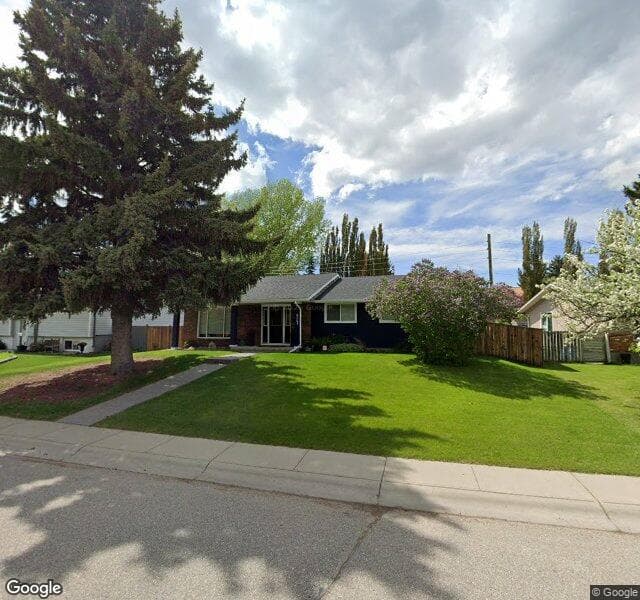 Street view of 927 Parkvalley Way SE, Calgary