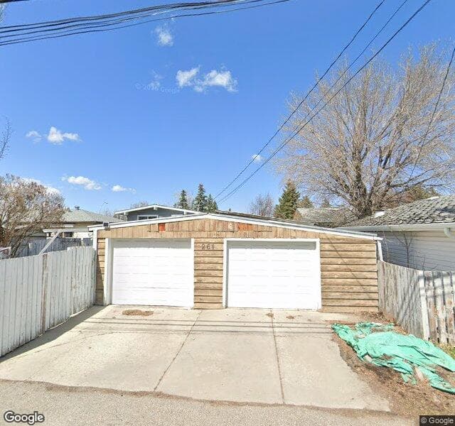 Street view of 261 Acadia Drive SE, Calgary