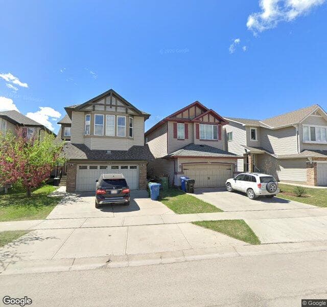 Street view of 542 New Brighton Drive SE, Calgary