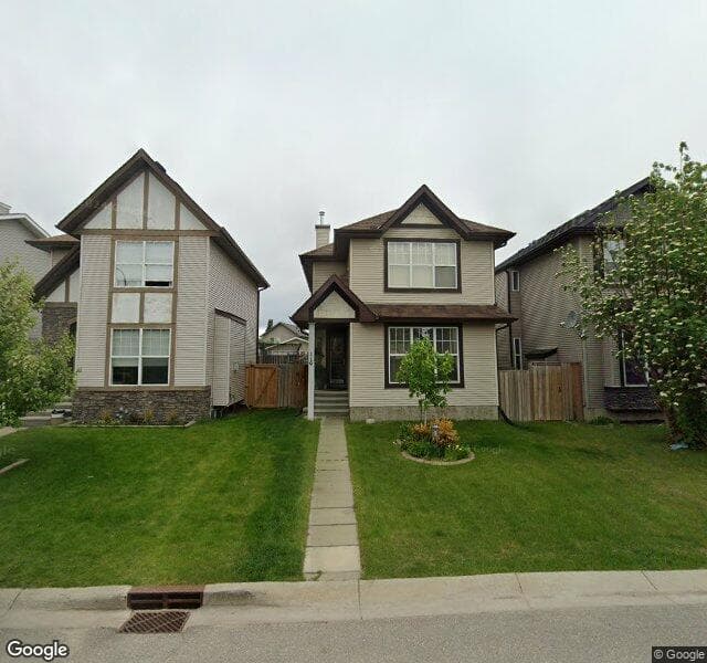 Street view of 119 Cranberry Close SE, Calgary