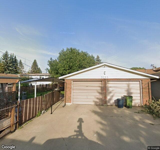 Street view of 5215 111A Street NW, Edmonton