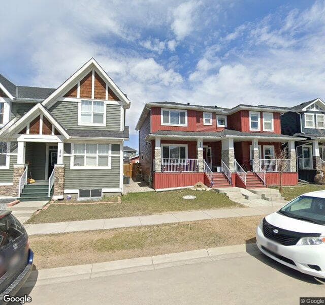 Street view of 282 Redstone Drive NE, Calgary