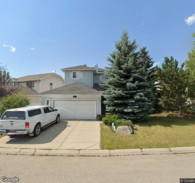 Street view of 42 Sierra Nevada Close SW, Calgary