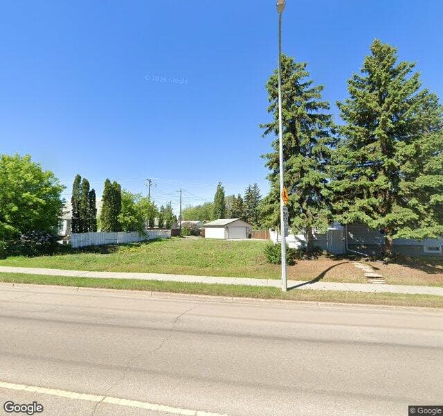Street view of 8116 156 Street NW, Edmonton