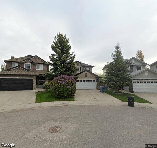 Street view of 105 Somerset Circle SW, Calgary