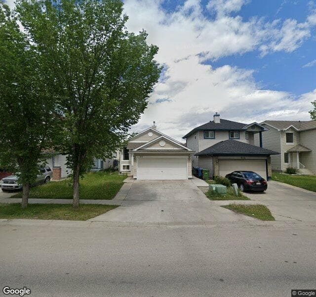 Street view of 669 Coventry Drive NE, Calgary