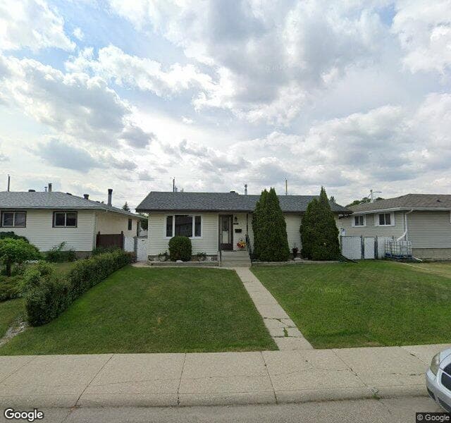 Street view of 13220 71 Street NW, Edmonton