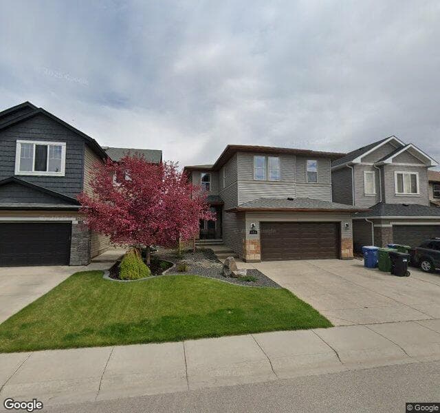 Street view of 115 Chapalina Mews SE, Calgary