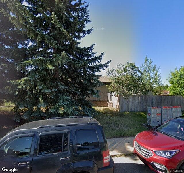 Street view of 3972 55 Street NW, Edmonton