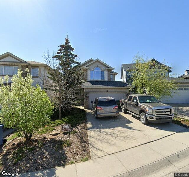 Street view of 112 Panamount Rise NW, Calgary