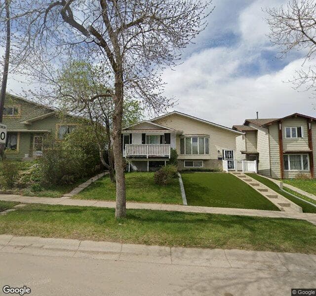 Street view of 1180 Berkley Drive NW, Calgary