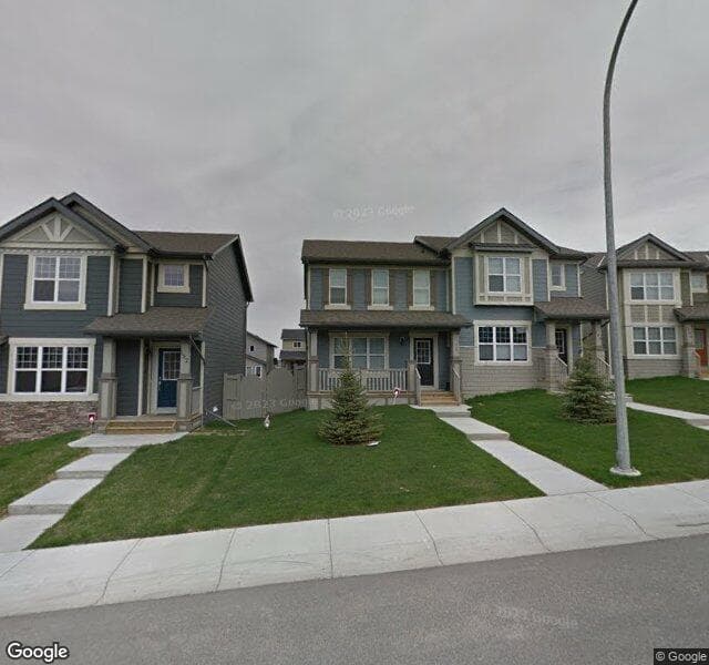 Street view of 148 Panamount Way NW, Calgary