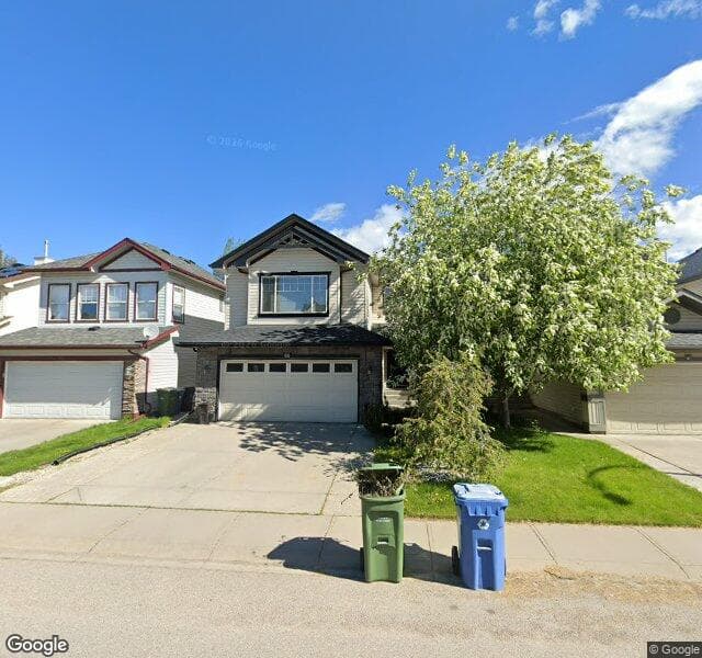 Street view of 66 Cranwell Link SE, Calgary