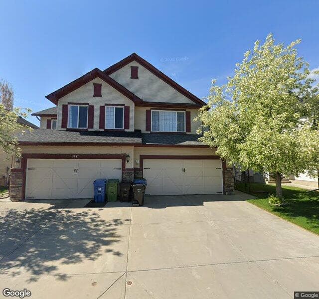 Street view of 143 Silverado Range Heights SW, Calgary